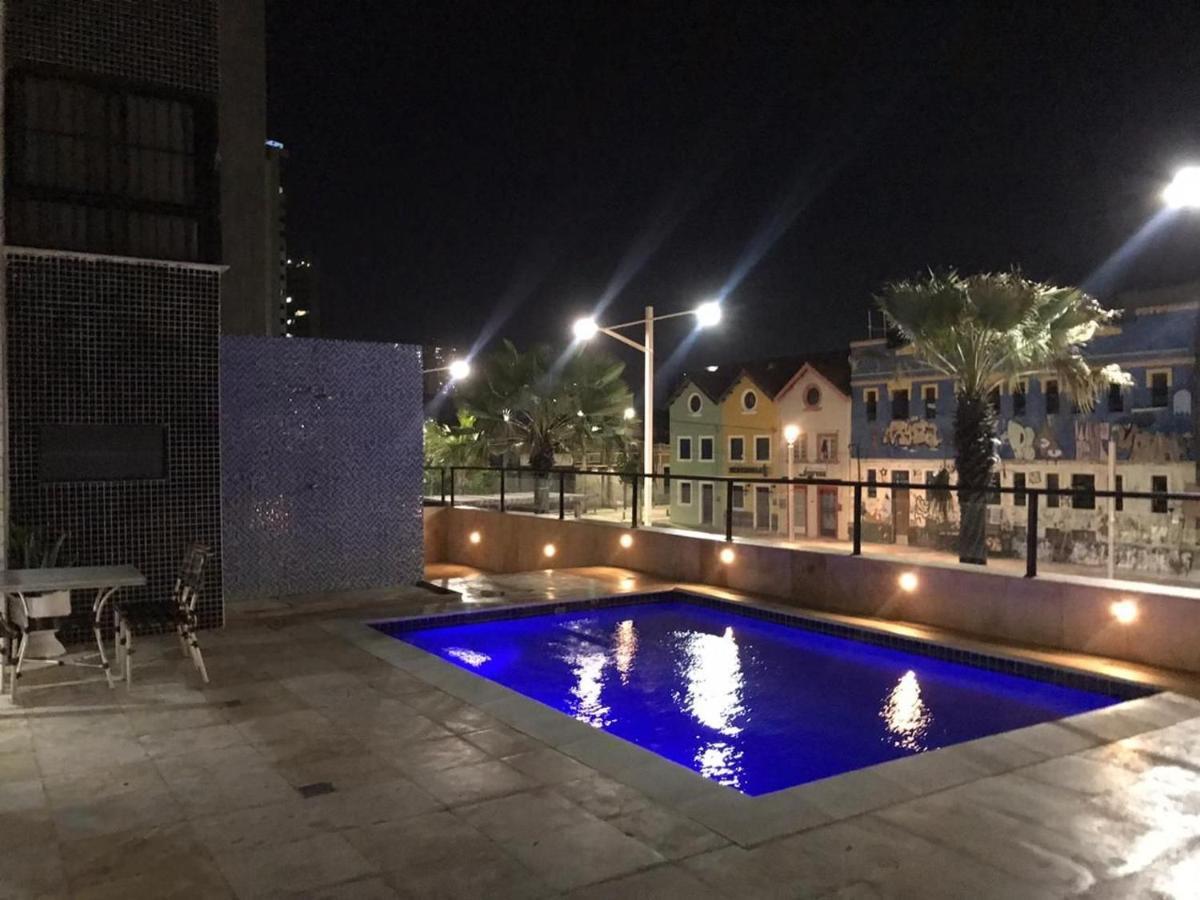 804 Lindo Flat Mobiliado Com Vista Lateral Mar Na Praia De Iracema Fortaleza (Ceara) Exterior photo